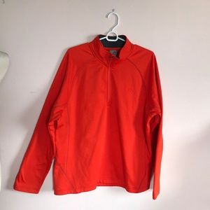 Champion C9 orange men’s performance fleece sz L